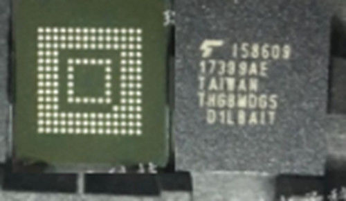 China Portátil MMC 52MHZ 153WFBGA da movimentação da memória Flash de THGBMDG5D1LBAIT IC 32gb Emmc fábrica